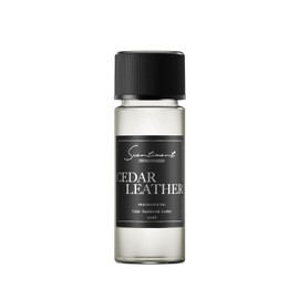 Cedar Leather Fall Collection Diffuser Oils | Aromatherapy Home Fragrance | Luxurious Scent with Lemon, Jasmine Sandalwood, Amber, Lavender, Vanilla, & Musk (20ml)