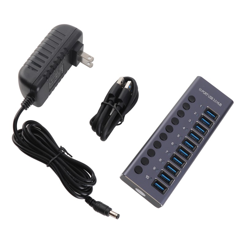 985A 10 Port USB 3.0 Hub USB Splitter Hub USB