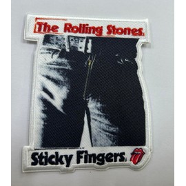 C&D Visionary The Rolling Stones Sticky Fingers 1 Iron-On Patch