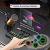 F999MAX Live Sound Card, Professional Audio Mixer & Noise Reduction,