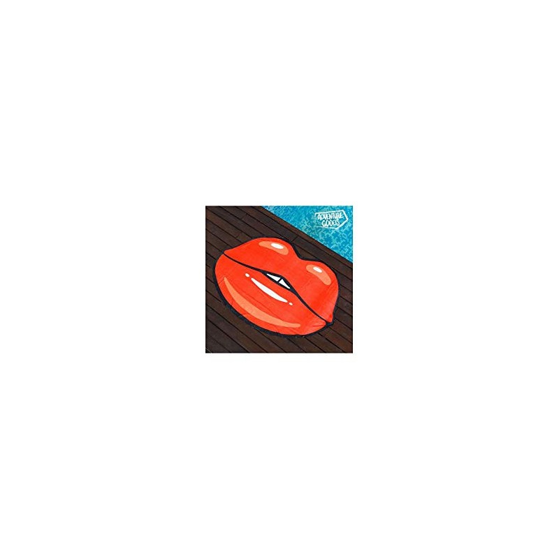 OOTB Beach Towel, Lips Design