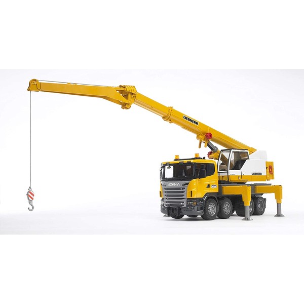 Bruder Scania R-Series Liebherr Crane with Lights and Sounds