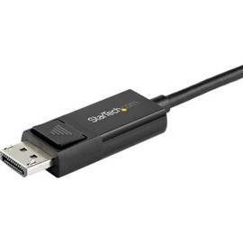 StarTech.com 6ft (2m) USB C to DisplayPort 1.4 Cable 8K 60Hz/4K - Bidirectional DP to USB-C or USB-C to DP Reversible Video Adapter Cable -HBR3/HDR/DSC - USB Type C/TB3 Monitor Cable (CDP2DP142MBD)