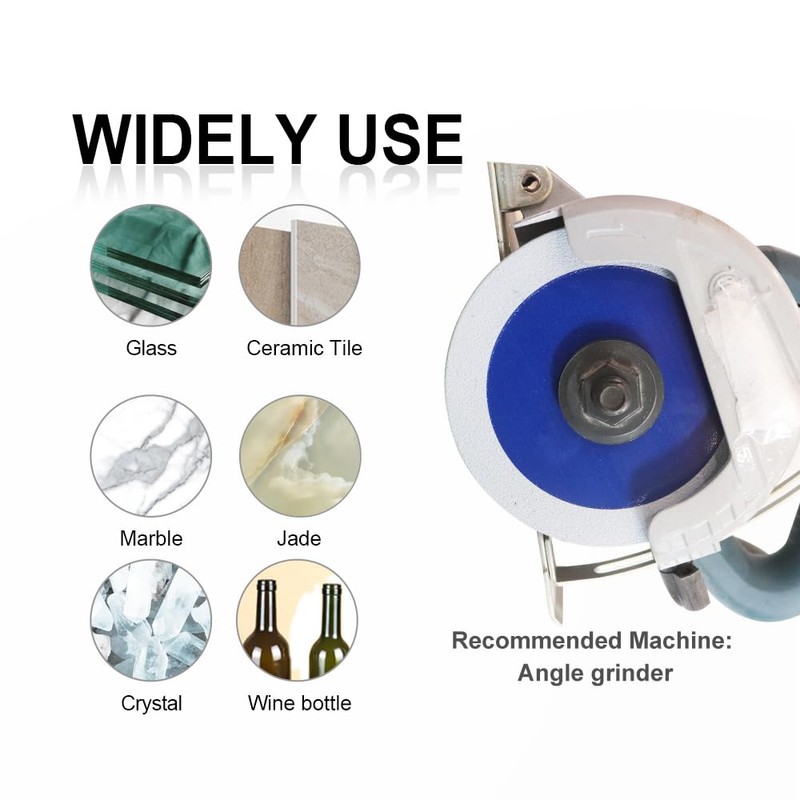 SHDIATOOL Diamond Glass Cutting Disc 100 mm Saw Blade Ultra