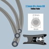 PTFE Tube 2.5mm ID × 4mm OD | 5M with