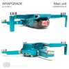 WRAPGRADE Skin Sticker Set Compatible with DJI Mini 2 (Caribbean