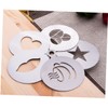 MAGICLULU Easy to Clean Coffee Stencil Art 304 Stainless Steel