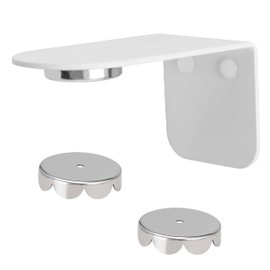 bremermann PUREZZA Magnetic Soap Holder - Free Hanging Soap with Magnet - Glue or Drilling (White)
