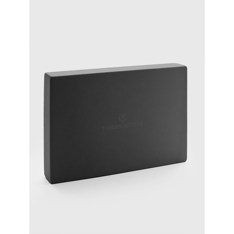 Yogamatters Yoga Block (Charcoal Black)