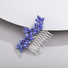 Chargances Peineta Para El Pelo Con Diamantes De Imitación Para
