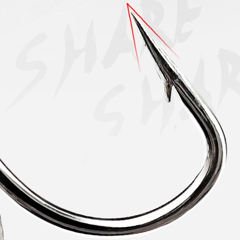 Treble Fishing Hooks, 80PCS Small Round Bend Triple Hard Lure