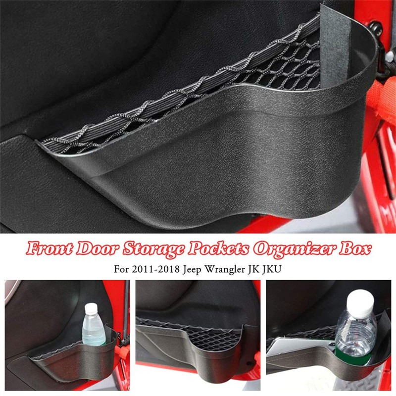 RULLINE Door Pocket Front Door Storage Pockets Organizer Box Compatible