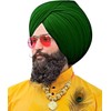 Estationeryhouse Traditional Punjabi Sikh Turban Pagg Dastar Voile Sardarji Patka