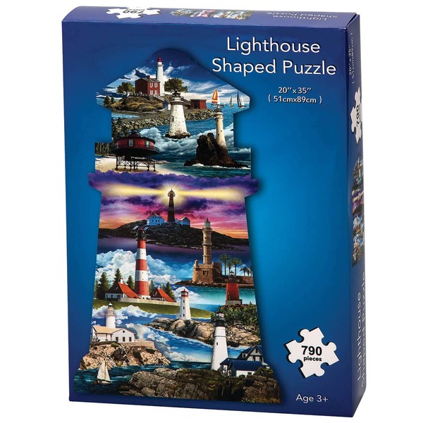 Fox Valley Traders Lighthouse Shaped Puzzle