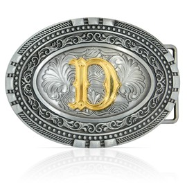 Belt Buckles Men Western Cowboy: Silver Belt Buckle Cowboy Belt Buckle for Woman, Belt Buckle Men Cowboy Buckle Cowgirl Belt Buckle, Western Belt Buckle for Men Women Boys Girls, Custom Belt Buckle D