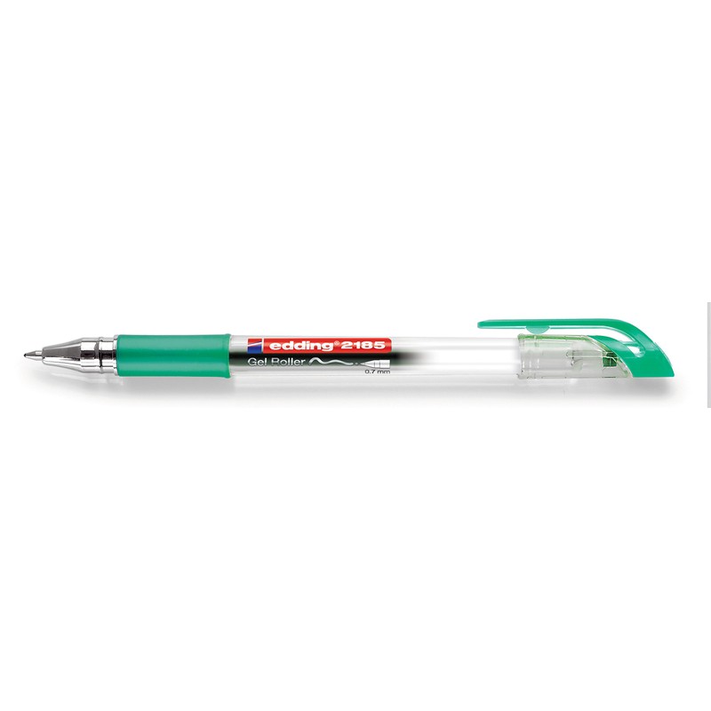 Edding 2185 Gel Rollerball Pens (Standard Colours), 7 Pieces, 0.7