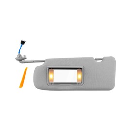 Driver Side Sun Visor Fit for Honda CRV CR-V 2017 2018 2019 2020 2021 2022 Replace 83280-TLA-A12ZB, Gray