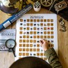 Mappinners The Greatest 100 World Destinations Scratch Off Travel Print