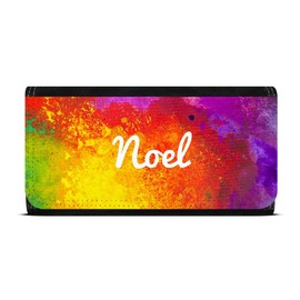 Geldbörse mit Namen Noel - Design Color Paint - Brieftasche, Geldbeutel, Portemonnaie, personalisiert für Damen und Herren