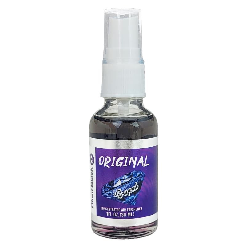Blunt Black Concentrated Air Freshener Spray for Car and Home