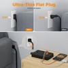 Power Bars with Surge Protector, TESSAN Flat Plug Extension Cord