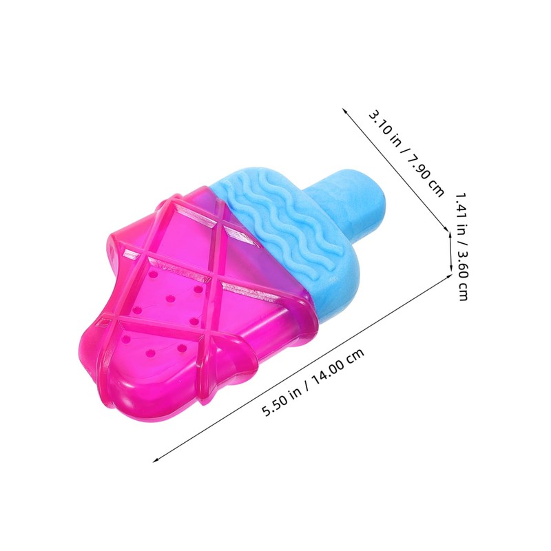 SUPVOX 3pcs Puppy Teething Chew Toy Freezable Ice Lollipop Cooling