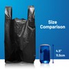 PWgoods Adult Nappy Disposal Bags Black | 100 Pack |