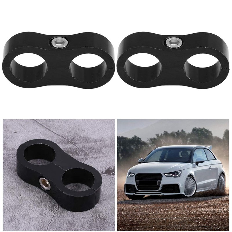 YosooUniversal AN10 Aluminium Alloy Hose Separator Clamp Fitting Adapter Holder