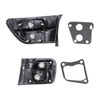1409KMT Civic Tail Lights All Clear Lens Left & Right