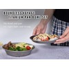 Boundless Voyage Titanium Dish Plate Bowl Set with Carry Bag