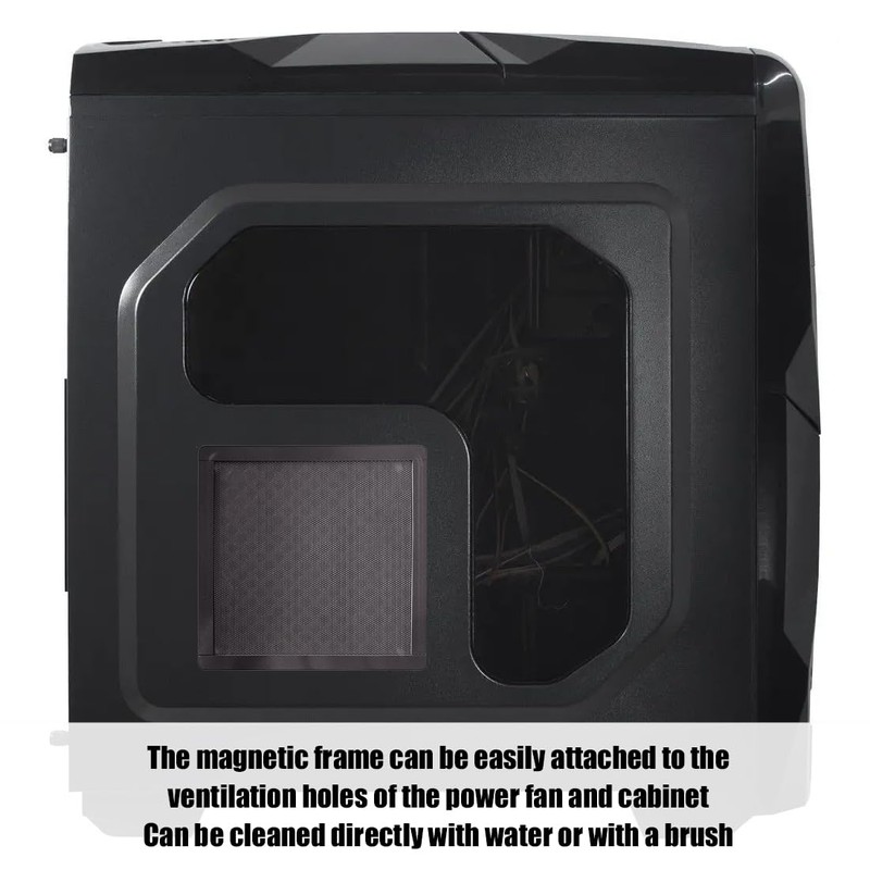 WeddHuis 2 x Fan Cover with Ultra Fine Dust Filter,