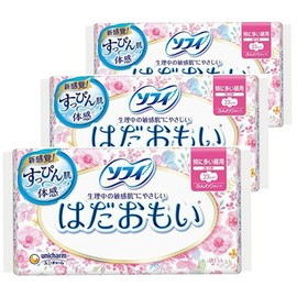 Sofy Hadamoi 9.1 inches (23 cm) with wings, 20 sheets x 3 pieces
