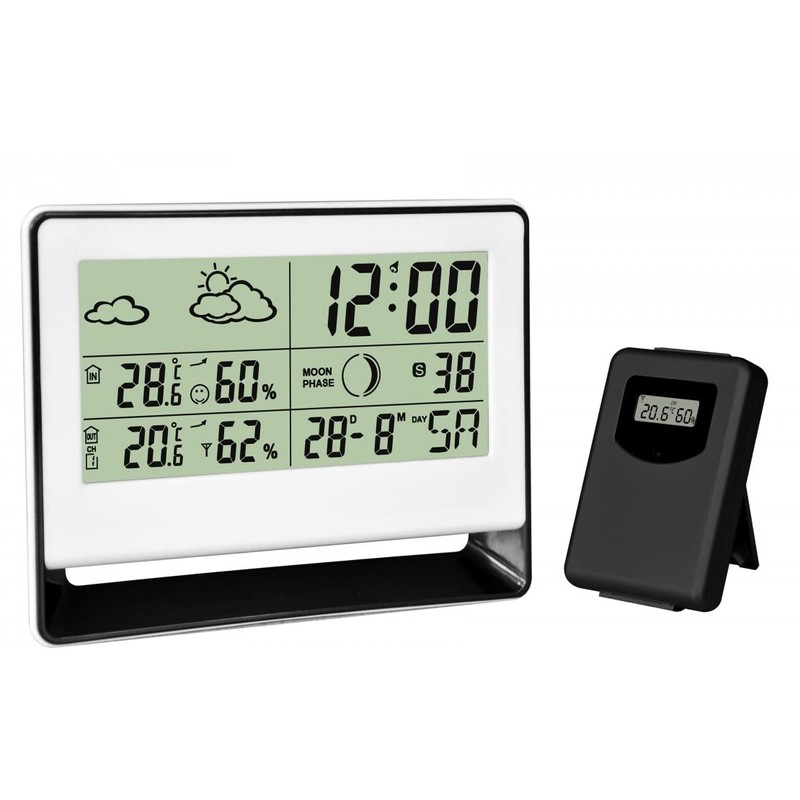 Chacon 54416 Weather Station with Wireless Outdoor Sensor