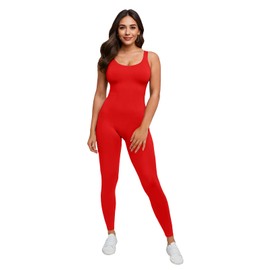 speerise Women Slimming Sleeveless Bodysuit Tank Leotard Jumpsuits Romper for Women, Girls for Gym, Yoga, Workout, Ballet