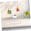 Alipis 2pcs Display Stand Tabletop Grid Display Wire Grid Display