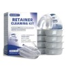 GLEAMCO Retainer Cleaning Kit, 90-Second Aligner Cleaner, Mint Flavor, 30ml x 10 Pack