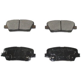 DuraGo BP1284 MS Rear Semi-Metallic Brake Pad