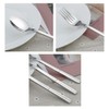 Eudokky Dessert Forks, Dessert Spoons Set, 12 Pieces Stainless Steel