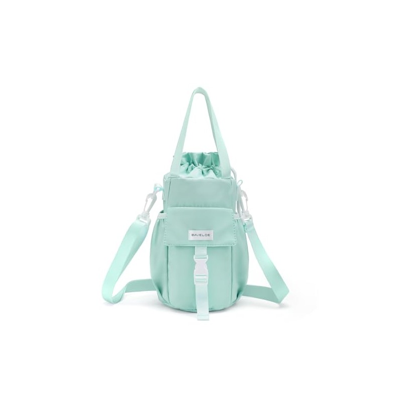 BAVELOE Water Bottle Carrier with Strap and Phone Pocket