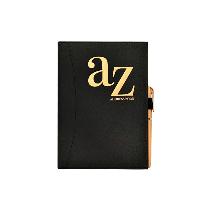 A to Z Telephone A5 Address Book A-Z Index Hard