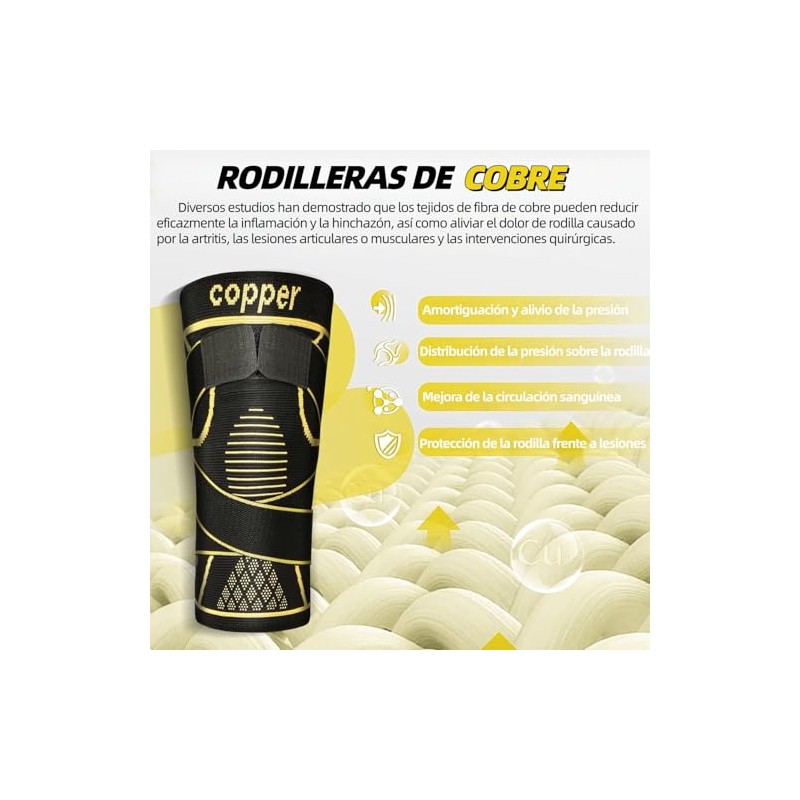 Mowe 2 Piezas Rodilleras Ortopedica : Rodillera Compresion