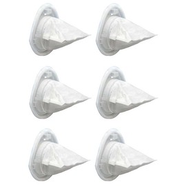 LEFITPA 6 Pack Replacement EVF-100 Dust Buster Filter for Black and Decker BDH1200NVAV Type 1 BDH7200CHV Type 1 HNV220BCZ03FF Type 1 HNV220BCZ26FF Type 1 STHV215BW Type 1 Hand Vacuum Models