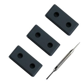 KHZBS 3 packs watch strap keeper loop Replancement fit for Casio g shock gma GA GD BA strap ring 18mm 20mm 22mm watch band loop wristband ring bezel