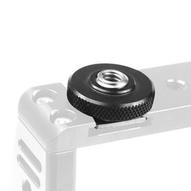 SELECOCO 1/4" Female Shoe Adapter Shoe Mount Adapter Hot Cold Shoe Conversion Adapter Special Conversion Flash Accessories