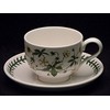 Portmeirion Botanic Garden Cup & Saucer Traditional Cinquefoil