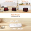 VOCOO Magnetic Kitchen Timer for Cooking with Count Up Countdown,