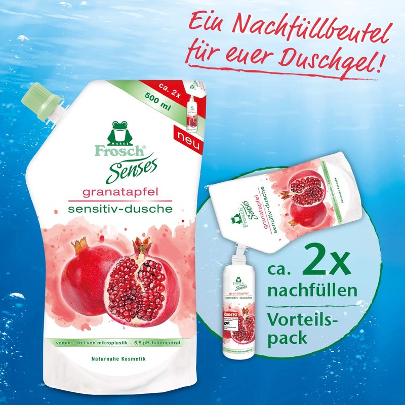 Frosch Pure Care Frosch Senses Pomegranate Sensitive Shower 500 ml