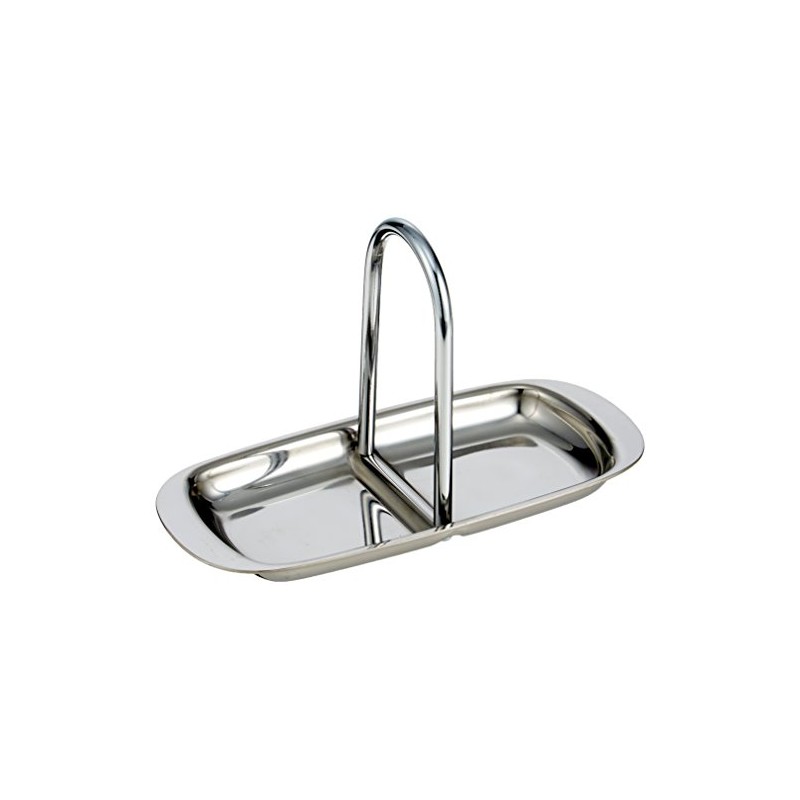 TMG Supplies Stainless Steel minikasuta-tore- (2 仕切) had
