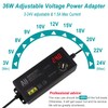 AlloverPower 3V - 24V 1.5A 36W Universal Adjustable DC Power