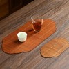 BTSEURY Tea Ceremony, Tea Tablemat Slat, Japanese Style Zen Good